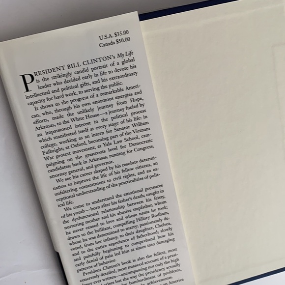 'My Life' Bill Clinton Hardcover Book w/ Dustcover - Picture 4 of 10